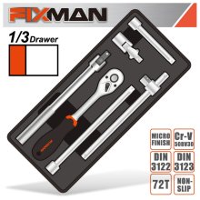 Fixman 6-Pc 1/2" Dr.Accessories