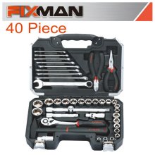 Fixman Socket Tool Set 40pc 1/2" Drive