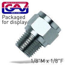 Gav Taper Reducer Bush 1/8 M X 1/8 F Packaged