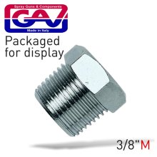 Gav Taper Plug 3/8 Packaged