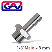 Gav Hose Adaptor 1/8"M X 8mm