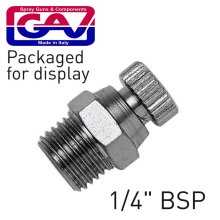 Gav Bleeding Drain Cock 1/4" Packaged