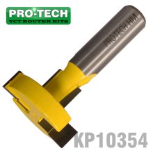 Pro-Tech T Slotter & Slat Wall Cutter 35mmx9.5mm 1/2" Shank