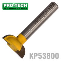 Pro-Tech Finger Grip Bit 3/4' X 1/4' Two Flute 1/4 Shank