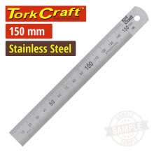 Tork Craft Stainless Steel Ruler 150 X 19 X 0.8mm