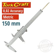 Tork Craft Vernier 150mm Carbon Steel