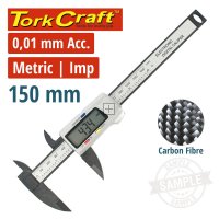 Tork Craft Vernier Carbon Fibre 150mm
