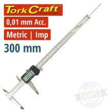 Tork Craft Vernier Digital 4 Key 300mm Stainless Steel