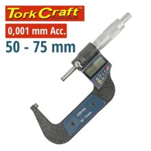 Tork Craft Micrometer 50-75mm Digital