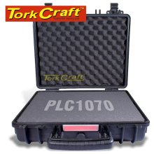 Tork Craft Hard Case 410X342X220mm Od With Foam Black Water & Dust Proof (443412)