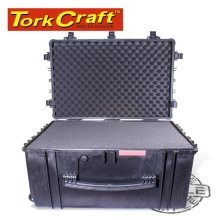 Tork Craft Hard Case 650x495x355mm Od With Foam Black Water & Dust Proof(584433)