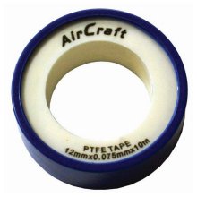 Air Craft Ptfe Tape 12mmx0.075mmx10m Roll