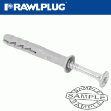 RAWLPLUG Nyl Hammer-In Fixing 5X35Mm+ Csk Head X8000 Per Box