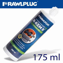 RAWLPLUG Polyester Styrene Free Resin Chemical Anchor 175Ml