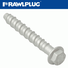 RAWLPLUG Concrete Screwbolt M10 12.5X85Mm Hex Flange Zinc Fl X50-Box