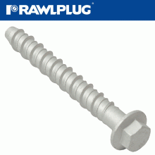 RAWLPLUG Concrete Screwbolt M14 17X135Mm Hex Flange Zinc Fl X20-Box