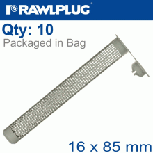 RAWLPLUG Plastic Sleeve Insert 16Mmx85Mm X10 Per Pack