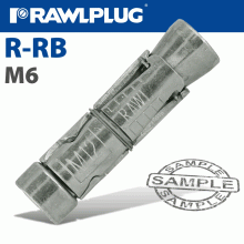 RAWLPLUG R-Rb Rawlbolt Shield Only M06W Box Of 100