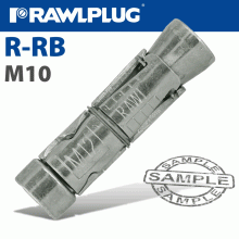 RAWLPLUG R-Rb Rawlbolt Shield Only M10W Box Of 100