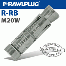 RAWLPLUG R-Rb Rawlbolt Shield Only M20W Box Of 15