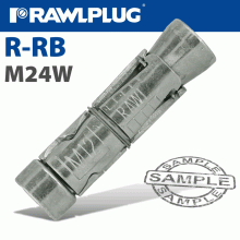 RAWLPLUG R-Rb Rawlbolt Shield Only M24W Box Of 5