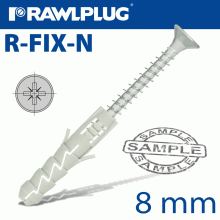RAWLPLUG Nylon Expansion Plug With Screw 8X40Mm 10 Per Bag