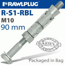 RAWLPLUG Rawlbolt Shield Anchor M10X90Mm 4 Per Bag