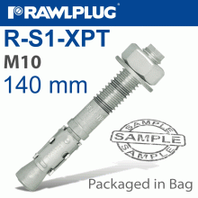 RAWLPLUG Throughbolt M10X140X70Mm 4 -Bag