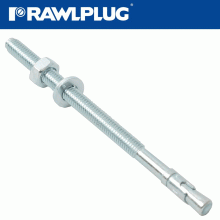 RAWLPLUG Throughbolt M6X100Mm Zinc Pl X100-Box