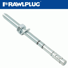 RAWLPLUG Throughbolt M10X150Mm Zinc Pl X50-Box