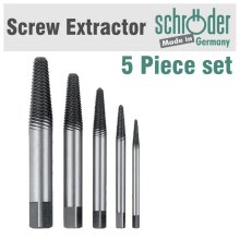 Schroder Screw Extractor Set 1-5 5pce
