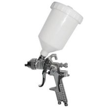 Air Craft Spray Gun Hvlp 1.7mm Nozzle 600cc Plastic Cup