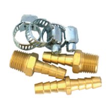 Air Craft Hose Repair Kit 8mm With Double Union And Hose Clips