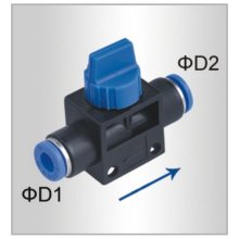 Air Craft Pu Hose Fitting Valve 6mm-6mm