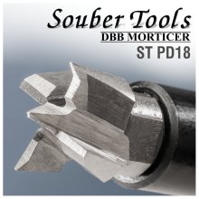 Souber Tools Plunging Cutter 17.6mm /Lock Morticer For Tubular Latches Screw Type