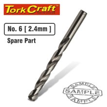 Tork Craft Replacement Drill Bit 2.4mm For Screw Pilot #6