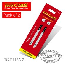 Tork Craft U-Shank Jigsaw Blade 21tpi Metal 1.2mm