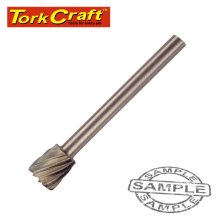 Tork Craft Mini H/Speed Cutter 6.4mm Rev. Taper 3.2mm Shank