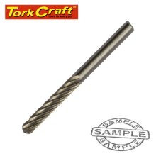 Tork Craft Mini Tungsten Carb. Cutter 2.4mm Round Point 3.2mm Shank