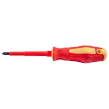 Tork Craft Screwdriver Insulated Phil.No.2 X 100mm Vde