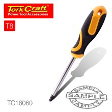 Tork Craft Screwdriver Torx Tamper Proof T8 4x75mm