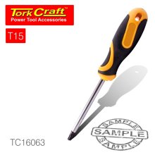 Tork Craft Screwdriver Torx Tamper Proof T15 5x100mm