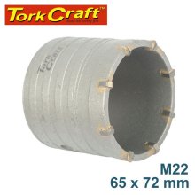 Tork Craft Hollow Core Bit Tct 65 X 72mm M22