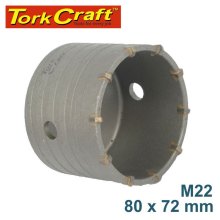 Tork Craft Hollow Core Bit Tct 80 X 72mm M22