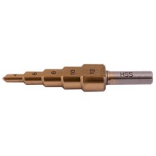Tork Craft Step Drill HSS 4-12mmx2mm