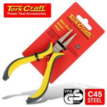 Tork Craft plier bent nose 120mm