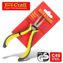 Tork Craft plier flat nose 120mm