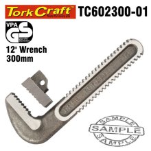 Tork Craft repl. Jaw set pipe wrench heavy duty 300mm