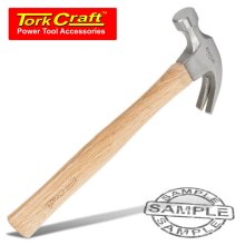Tork Craft hammer claw 450g (16oz) wooden handle 280mm & full pol head