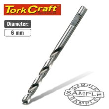 Tork Craft Drill Bit HSS W/Weldon Shank 6mm